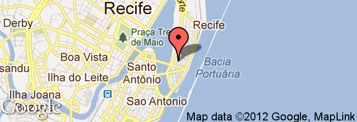 Mapa do local — Núcleo de Gestão do Porto Digital